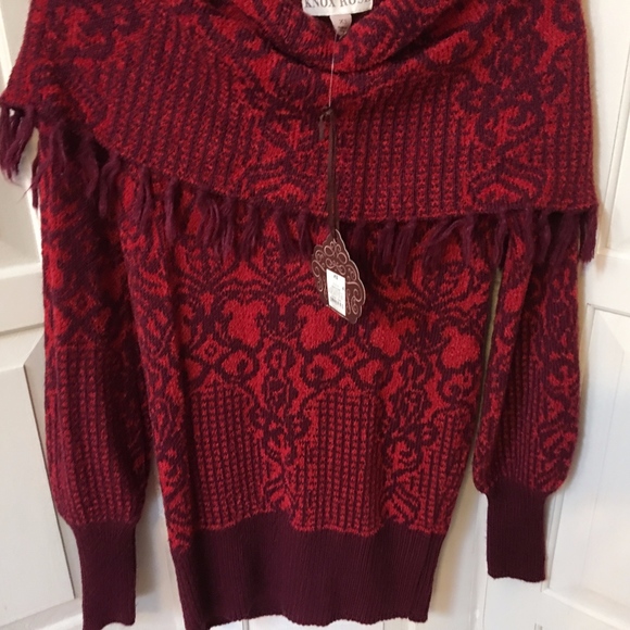 Knox Rose Red Sweater - Picture 2 of 8